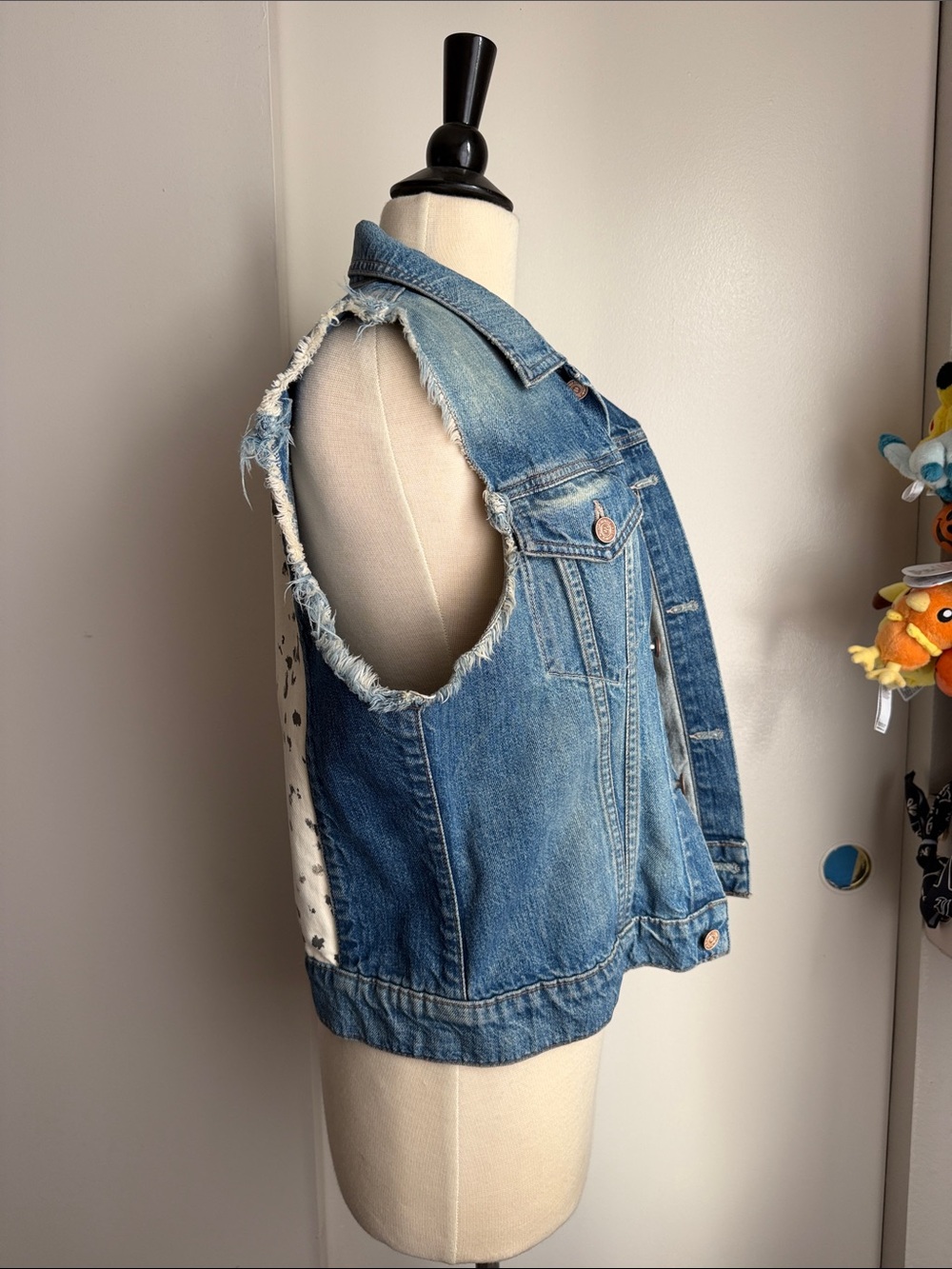 Mother Denim Vest - Even Hippies Get the Blues - Picture 5 of 9